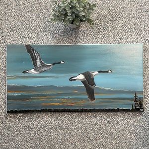 Geese Painting by zjsstudios on Instagram